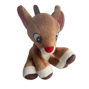 Rudolph the Red-Nosed Reindeer Plush Toy Rattle  Kids Preferred‎ 2015